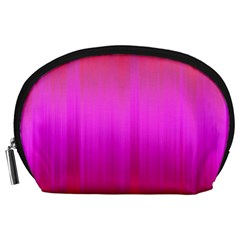 Fuchsia Ombre Color  Accessory Pouch (large) by SpinnyChairDesigns