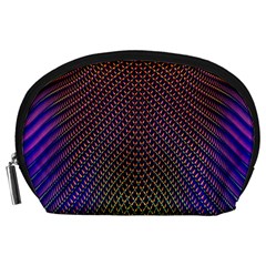 Alien Skin Glow Accessory Pouch (large) by SpinnyChairDesigns