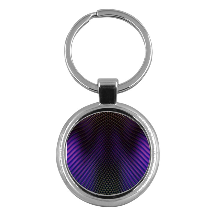 Alien Skin Glow Key Chain (Round)