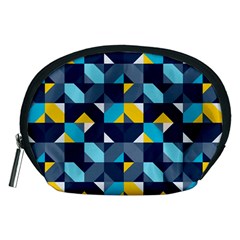 Geometric Hypnotic Shapes Accessory Pouch (medium)