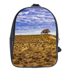 Patagonia Landscape Scene, Santa Cruz - Argentina School Bag (large)