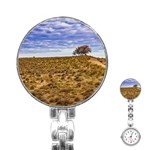 Patagonia Landscape Scene, Santa Cruz - Argentina Stainless Steel Nurses Watch Front