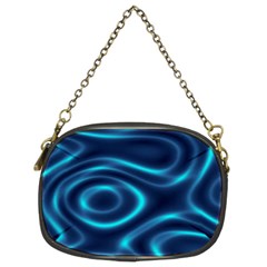 Blue Wavy Chain Purse (two Sides) by Sabelacarlos