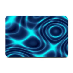 Blue Wave 2 Small Doormat  by Sabelacarlos