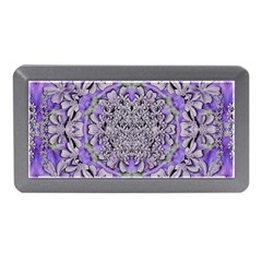 Floral Wreaths In The Beautiful Nature Mandala Memory Card Reader (mini) by pepitasart