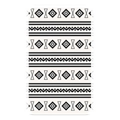 Black And White Aztec Memory Card Reader (rectangular) by tmsartbazaar