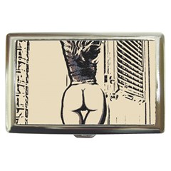 Morning My Dear    Sweet Perfection, Girl Stretching In The Bedroom Cigarette Money Case by Casemiro
