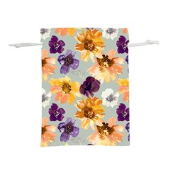 Floral Beauty Lightweight Drawstring Pouch (m)