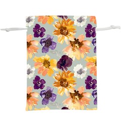 Floral Beauty  Lightweight Drawstring Pouch (xl)