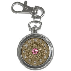 Earth Can Be A Beautiful Flower In The Universe Key Chain Watches by pepitasart