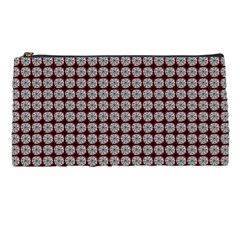 Red Halloween Spider Tile Pattern Pencil Case by snowwhitegirl