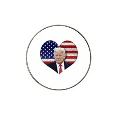 Trump President Sticker Design Hat Clip Ball Marker (10 Pack) by dflcprintsclothing