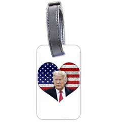 Trump President Sticker Design Luggage Tag (two Sides) by dflcprintsclothing
