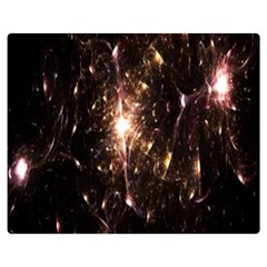 Glowing Sparks Double Sided Flano Blanket (medium)  by Sparkle