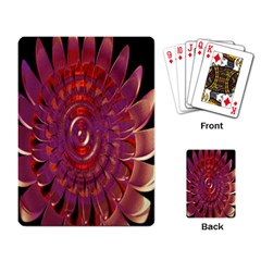 Chakra Flower Playing Cards Single Design (rectangle) by Sparkle