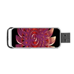 Chakra Flower Portable Usb Flash (two Sides) by Sparkle