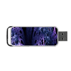 Fractal Web Portable Usb Flash (one Side) by Sparkle