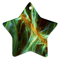 Abstract Illusion Star Ornament (two Sides) by Sparkle