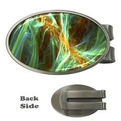 Abstract Illusion Money Clips (oval)  by Sparkle