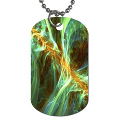 Abstract Illusion Dog Tag (one Side) by Sparkle