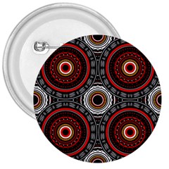 Tribal Aztec Mandala Art 3  Buttons by tmsartbazaar