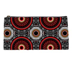 Tribal Aztec Mandala Art Pencil Case by tmsartbazaar