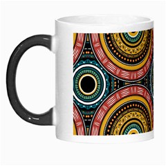 Aztec Multicolor Mandala Morph Mugs by tmsartbazaar