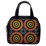 Aztec Multicolor Mandala Classic Handbag (One Side) Front