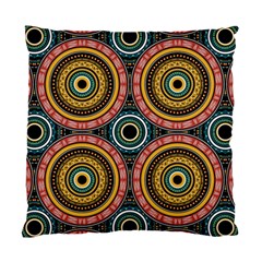 Aztec Multicolor Mandala Standard Cushion Case (one Side) by tmsartbazaar