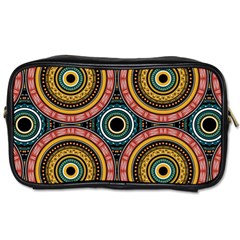 Aztec Multicolor Mandala Toiletries Bag (two Sides) by tmsartbazaar