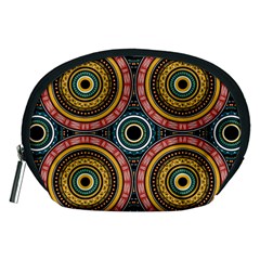 Aztec Multicolor Mandala Accessory Pouch (medium)