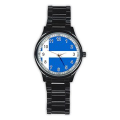 Flag Of Shetland Stainless Steel Round Watch by abbeyz71