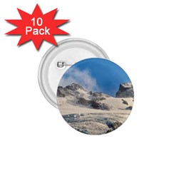 Snowy Andes Mountains, Patagonia - Argentina 1.75  Buttons (10 pack)