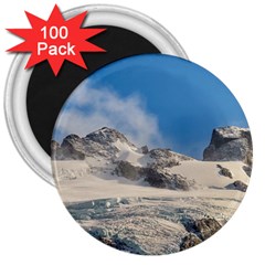 Snowy Andes Mountains, Patagonia - Argentina 3  Magnets (100 Pack) by dflcprintsclothing