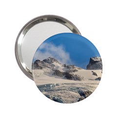 Snowy Andes Mountains, Patagonia - Argentina 2.25  Handbag Mirrors