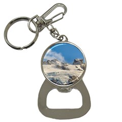 Snowy Andes Mountains, Patagonia - Argentina Bottle Opener Key Chain