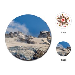 Snowy Andes Mountains, Patagonia - Argentina Playing Cards Single Design (Round)