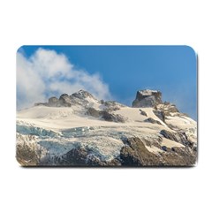 Snowy Andes Mountains, Patagonia - Argentina Small Doormat 