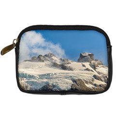 Snowy Andes Mountains, Patagonia - Argentina Digital Camera Leather Case