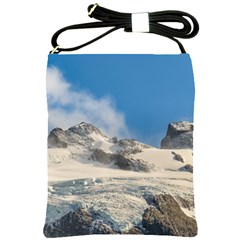 Snowy Andes Mountains, Patagonia - Argentina Shoulder Sling Bag