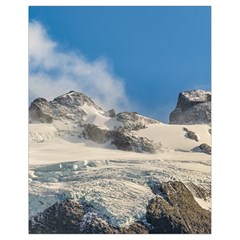 Snowy Andes Mountains, Patagonia - Argentina Drawstring Bag (Small)