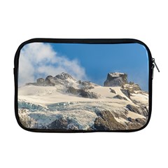 Snowy Andes Mountains, Patagonia - Argentina Apple Macbook Pro 17  Zipper Case by dflcprintsclothing