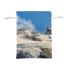 Snowy Andes Mountains, Patagonia - Argentina Lightweight Drawstring Pouch (L)