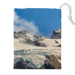 Snowy Andes Mountains, Patagonia - Argentina Drawstring Pouch (4XL)