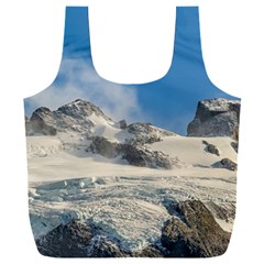 Snowy Andes Mountains, Patagonia - Argentina Full Print Recycle Bag (XXL)