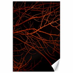 Dark Forest Scene Print Canvas 24  X 36  by dflcprintsclothing