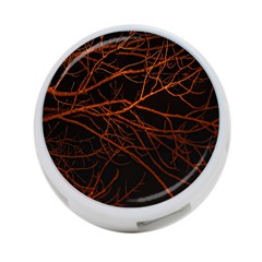 Dark Forest Scene Print 4-port Usb Hub (two Sides) by dflcprintsclothing