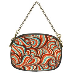 Psychedelic Swirls Chain Purse (one Side) by Filthyphil