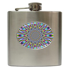 Psychedelic Wormhole Hip Flask (6 Oz) by Filthyphil