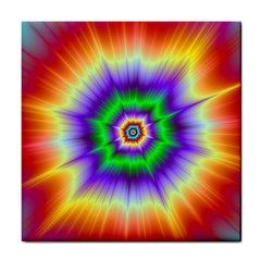 Psychedelic Trance Tile Coaster by Filthyphil